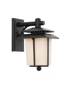 SILVAN EX-BKOP - SILVAN EXTERIOR WALL LIGHT - BLACKSILVAN EX-BKOP