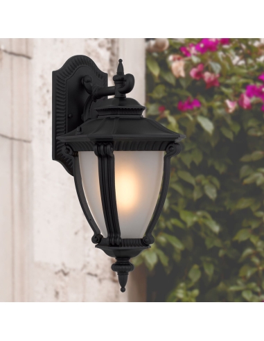 DELFINO EX-BK - DELFINO EXTERIOR WALL LIGHT - DELFINO EX-BK