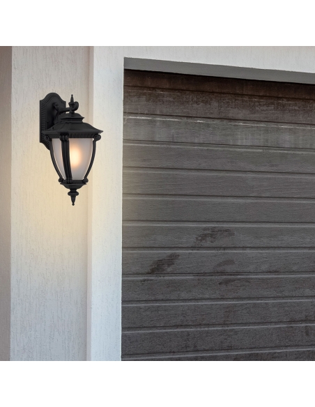 DELFINO EX-BK - DELFINO EXTERIOR WALL LIGHT - DELFINO EX-BK