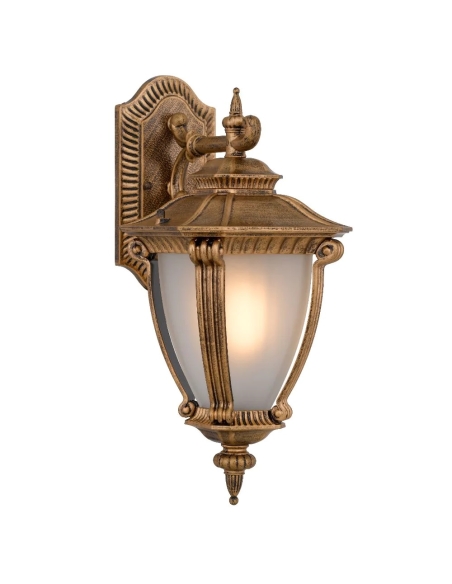 DELFINO EX-GD - DELFINO EXTERIOR WALL LIGHT - GOLD