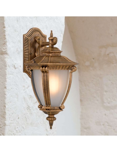 DELFINO EX-GD - DELFINO EXTERIOR WALL LIGHT - GOLDDELFINO EX-GD