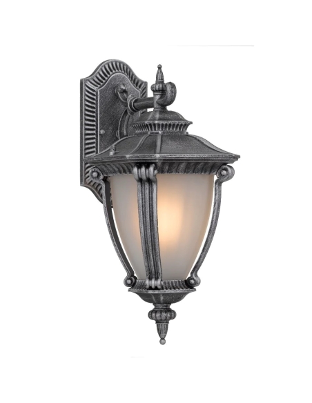 DELFINO EX-SL - DELFINO EXTERIOR WALL LIGHT - SILVER