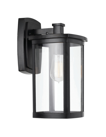 REESE EX135-BK - REESE 135 EXTERIOR WALL LIGHT - BLACK