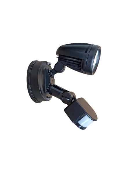 ILLUME EX1S-BK - ILLUME SINGLE EXTERIOR SPOT SENSOR - BLACK