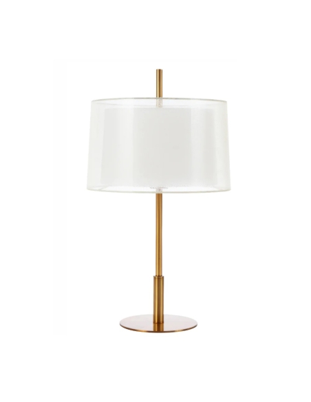 VALE TL-AGIV - VALE TABLE LAMP - ANTIQUE GOLD