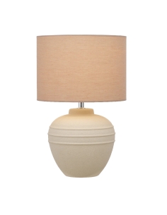 Sierra Table Lamp Sand Ceramic / Sand Fabric - SIERRA TL-SDSIERRA TL-SD