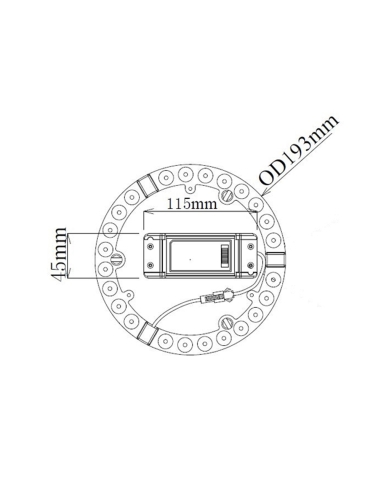 CKTRI01 - CKTRI LED Tri-CCT Oyster Conversion CKTRI01