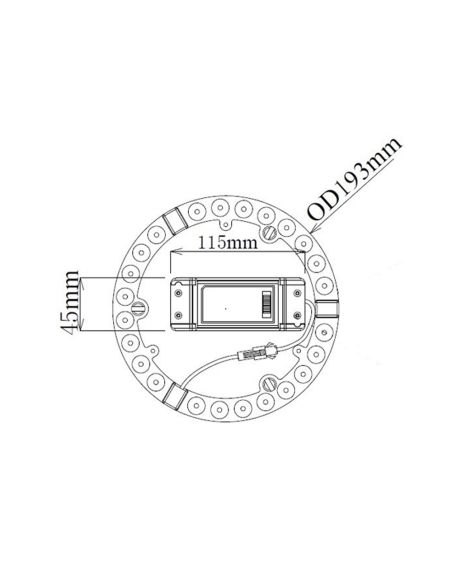 CKTRI01 - CKTRI LED Tri-CCT Oyster Conversion CKTRI01