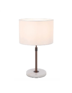 Placin Table Lamp Bronze Iron White Marble - PLACIN TL-BZIVPLACIN TL-BZIV 2