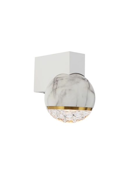 ONETA Wall Sconce White Iron - ONETA WB1-WHCL
