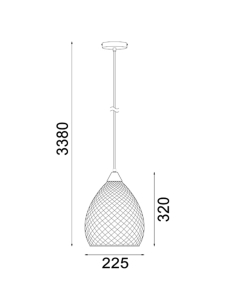 RICTUS4 - RICTUS Bohemian Glass with Quadrilateral Segments RICTUS4 2