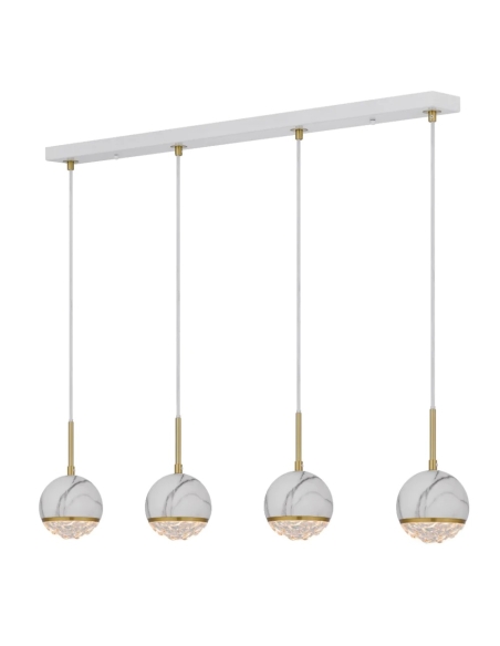 ONETA PE04-WHCL - ONETA 4 LIGHTS PENDANT - WHITE