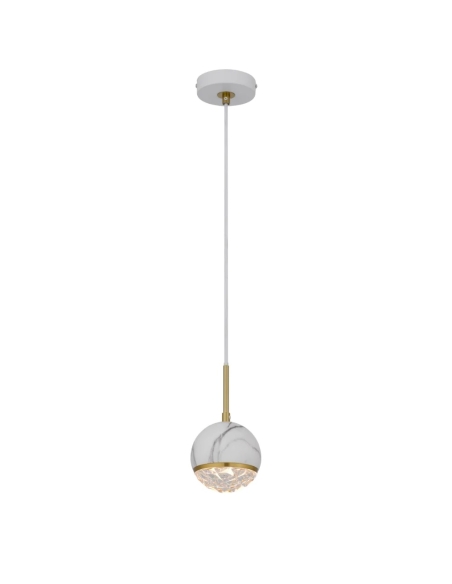 ONETA PE01-WHCL - ONETA 1 LIGHT PENDANT - WHITE