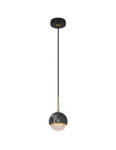 Oneta Pendant 1 Light Black Iron - ONETA PE01-BKCLONETA PE01-BKCL