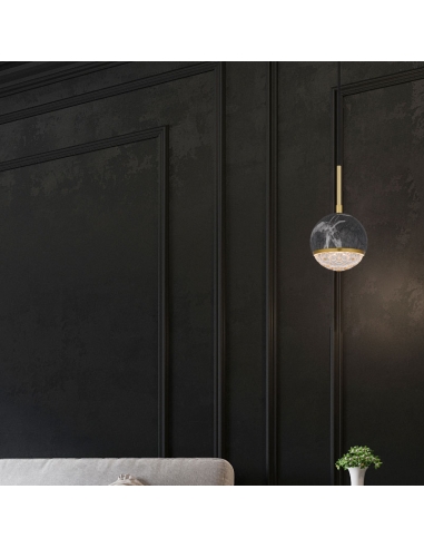 ONETA PE01-BKCL - ONETA 1 LIGHT PENDANT - BLACKONETA PE01-BKCL