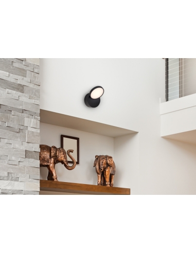 Netra 15W LED Tilt Surface Mounted Dimmable NETRA DL15-BK