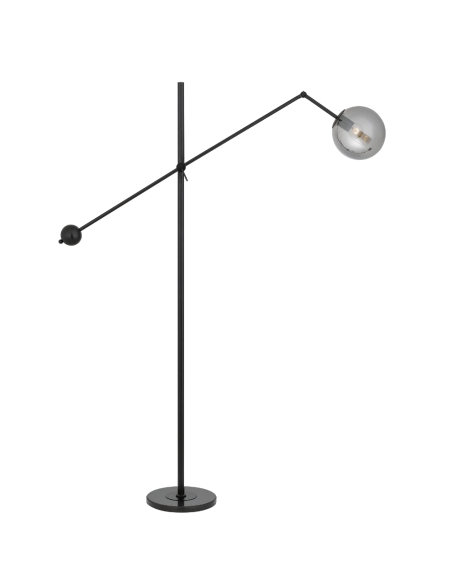 KEMI FL-BKSM - KEMI Floor Lamp Black Marble Iron KEMI FL-BKSM