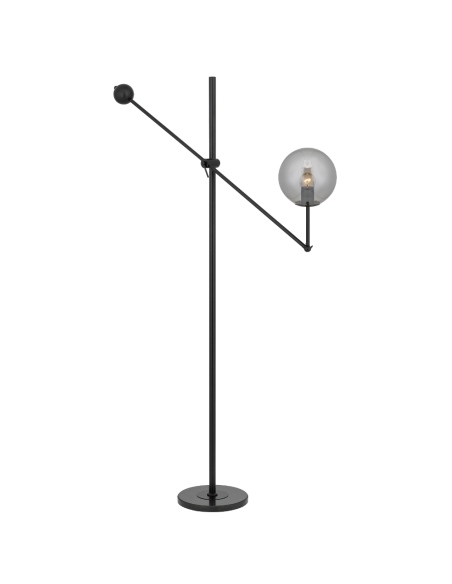KEMI FL-BKSM - KEMI Floor Lamp Black Marble Iron KEMI FL-BKSM