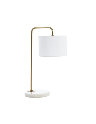 INGRID Table Lamp Light Gold Iron / White Metal - INGRID TL-GDWH