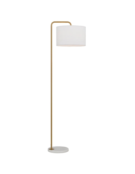 INGRID FL-GDWH - INGRID FLOOR LAMP - WHITE