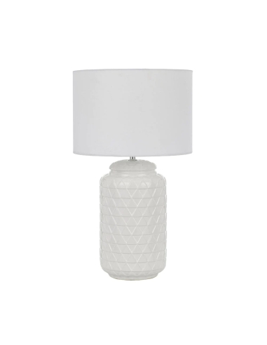 HESHI Table Lamp W300mm White Ceramic - HESHI TL-WH