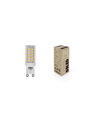 G G93W32-840 - G9 3W LED GLOBE CLEAR NON-DIMG G93W32-840