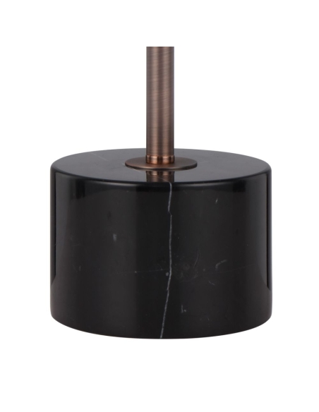 Domez Table Lamp Antique Gold Iron Black Terrazzo DOMEZ TL-BKMBZ