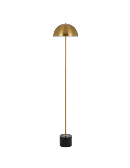 DOMEZ FL-BKMAG - DOMEZ FLOOR LAMP - ANTIQUE GOLD