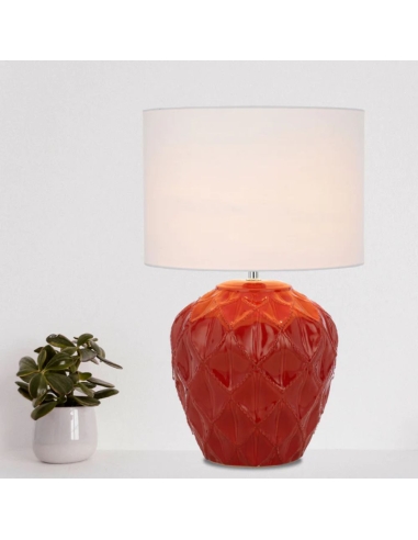 DIAZ TL-RDWH - DIAZ CERAMIC TABLE LAMPDIAZ TL-RDWH