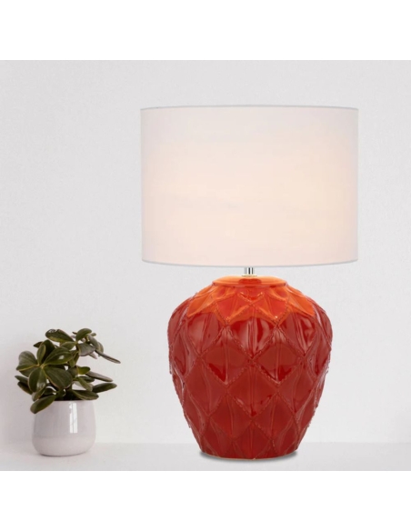 DIAZ TL-RDWH - DIAZ CERAMIC TABLE LAMPDIAZ TL-RDWH