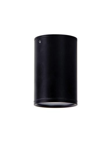 Oriel Entas 9W Surface Mounted LED Downlight Black / Tri-Colour - UA4695BK