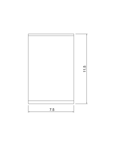 UA4695BK - Entas 9W CCT Surface Mounted Light UA4695BK