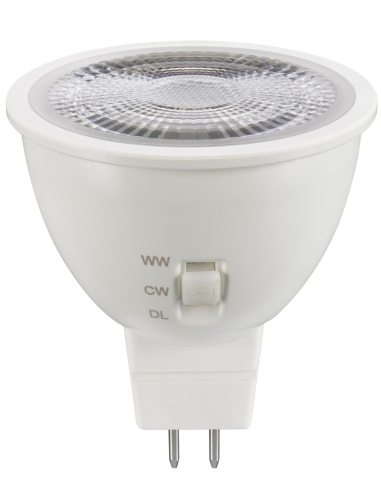 LED Tri-Colour Globe MR16 35W 12V AC/DC  - MR1601TRI