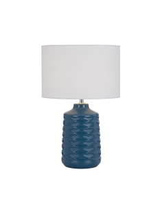 AGRA CERAMIC TABLE LAMP 25wE27max H:425 D:280 BLUE/WHITEAGRA TL-BLWH