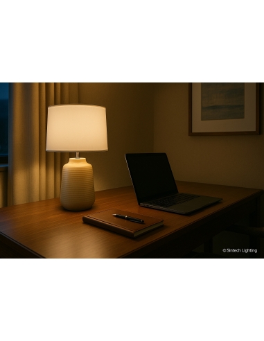 ANNI TL-CMWH - ANNI CERAMIC TABLE LAMPANNI TL-CMWH