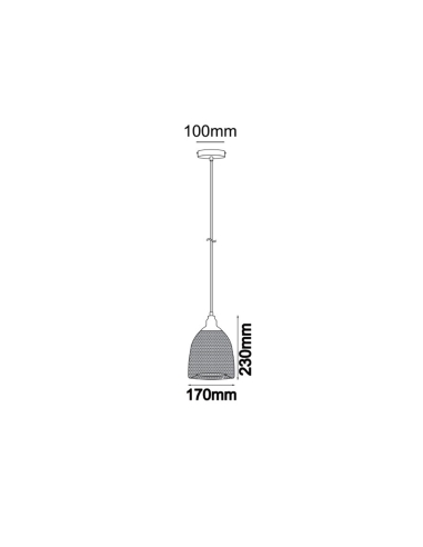 CHEVEUX1 - CHEVEUX Industrial Black Mesh Bird CHEVEUX1