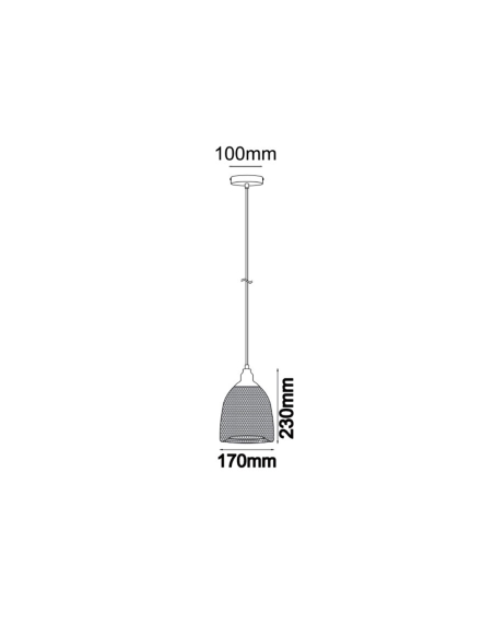 CHEVEUX1 - CHEVEUX Industrial Black Mesh Bird CHEVEUX1