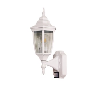 OL7664WH - Highgate Up Facing IP44 Coach Light with Sensor OL7664WH
