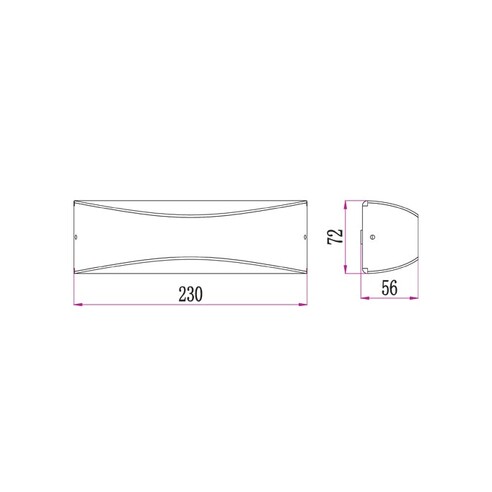 APIS2A - APIS(A) LED Exterior Surface Mounted APIS2A
