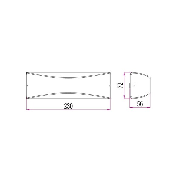 APIS2A - APIS(A) LED Exterior Surface Mounted APIS2A