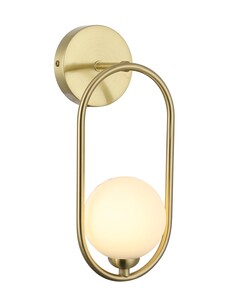 ARO1 Interior Wall Light Round 25W Satin Gold - ARO1ARO1