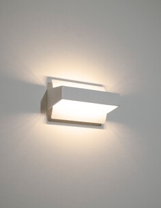 ATLANTA Up & Down Wall Light Rectangular 6W Tri-Colour ATLANTA 2