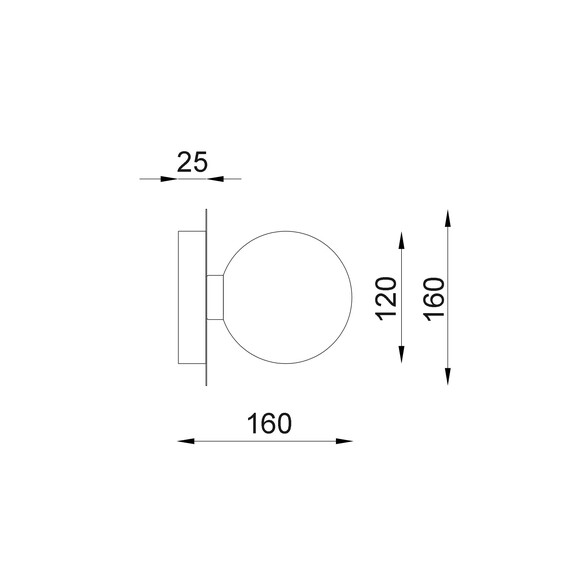 BALLE1R - BALLE Interior Round Opal Diffuser with BALLE1R