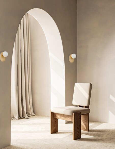 BALLE2 Interior Wall Light Round Black - BALLE2BALLE2