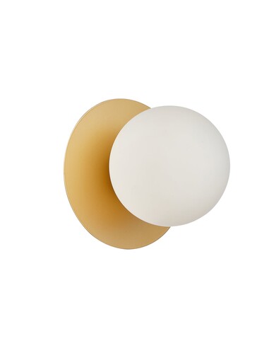 BALLE2R Interior Wall Light Round Black - BALLE2RBALLE2R