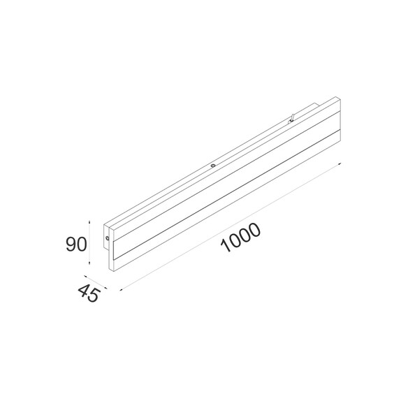 BANDA1 - BANDA LED Tri-CCT Rectangular with BANDA1
