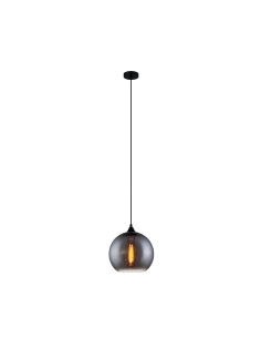 CHUVA Smoke Black Wine Glass Shape Pendant with Rain Drop CHUVA2