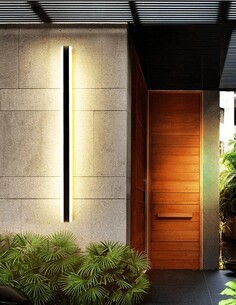 BANDA8 Exterior Wall Light Rectangular 48W LED Tri-Colour BANDA8 2