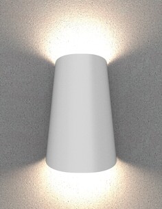 BESTRI1 Up & Down Wall Light Cone 11W LED Tri-Colour Dark BESTRI1 2