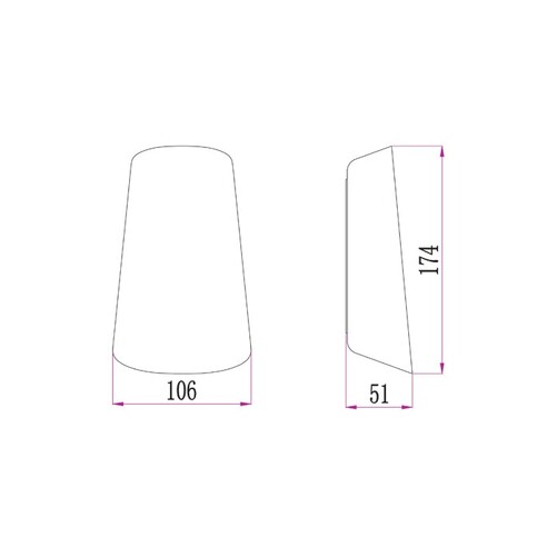 BESTRI1 - BESTRI LED Tri-CCT Exterior Surface BESTRI1